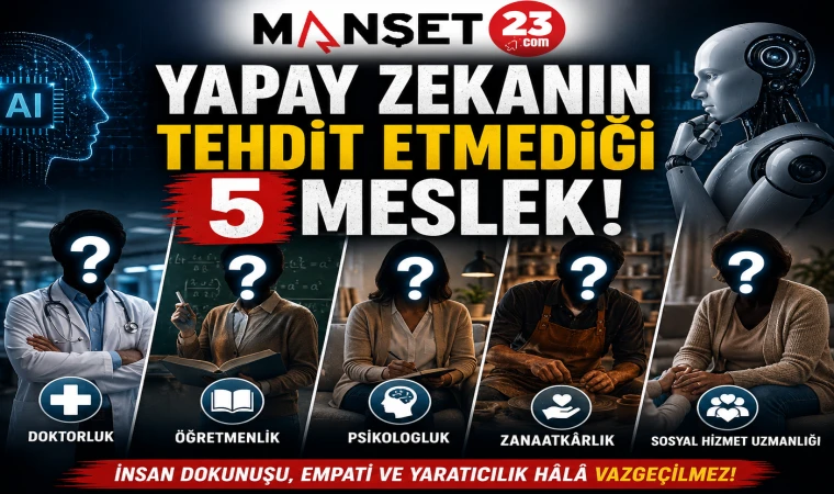 Yapay Zekanın Tehdit Etmediği 5 Meslek