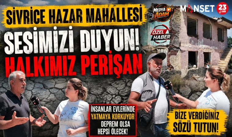Depremin İzleri Silinmedi: Hazar Mahallesi Çözüm Bekliyor