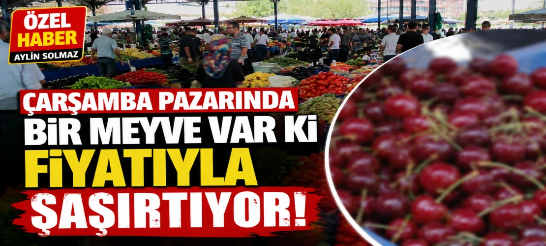 Çarşamba Pazarında Bir Meyve Var Ki Fiyatıyla Şaşırtıyor!