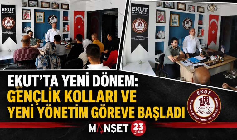 Ekut’ta Yeni Dönem: Gençlik Kolları ve Yeni Yönetim Göreve Başladı