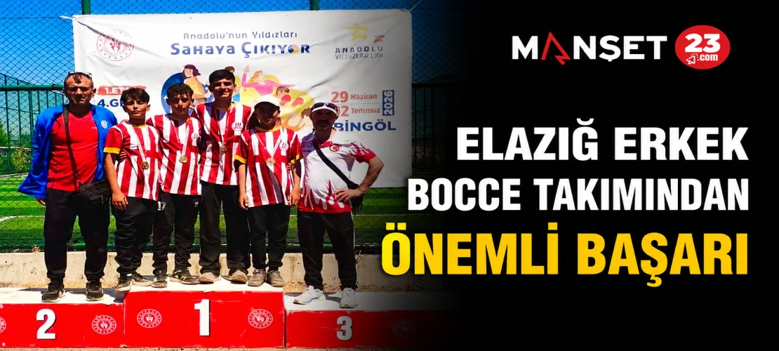 Elazığ Erkek Bocce Takımından Önemli Başarı