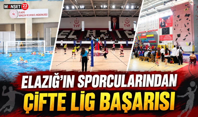 Elazığ’ın Sporcularından Çifte Lig Başarısı