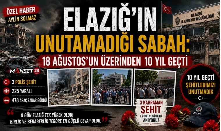Elazığ’ın Unutamadığı Sabah: 18 Ağustos’un Üzerinden 10 Yıl Geçti