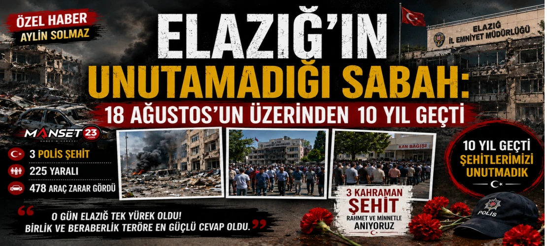 Elazığ’ın Unutamadığı Sabah: 18 Ağustos’un Üzerinden 10 Yıl Geçti