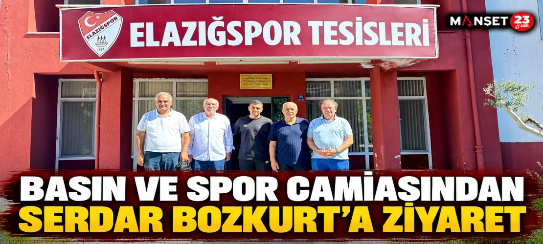 Basın ve Spor Camiasından Serdar Bozkurt'a Ziyaret