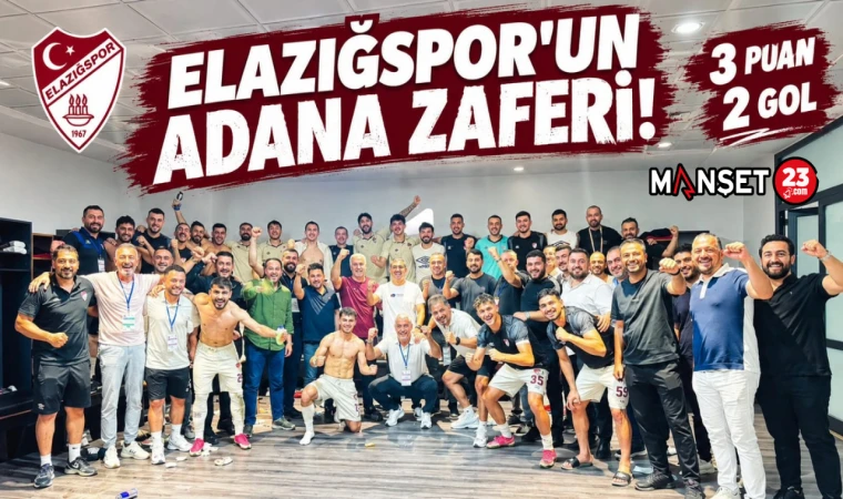 Elazığspor’un Adana Zaferi: 3 Puan, 2 Gol