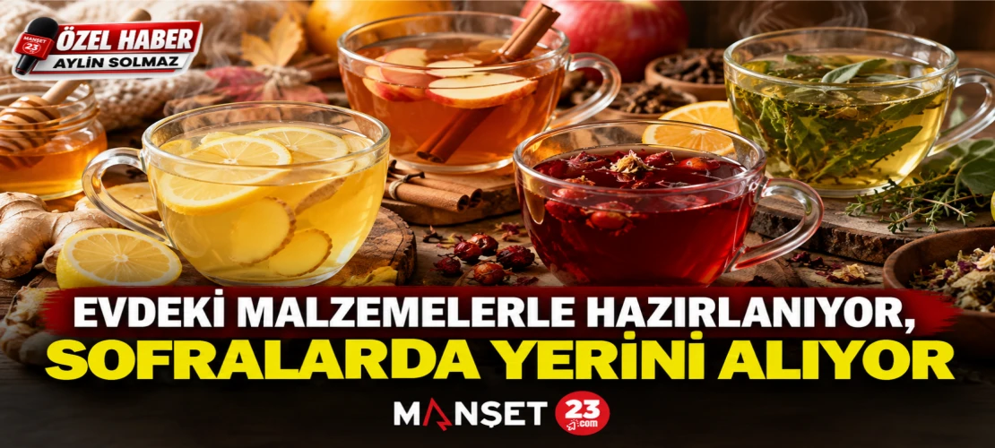 Evdeki Malzemelerle Hazırlanıyor, Sofralarda Yerini Alıyor