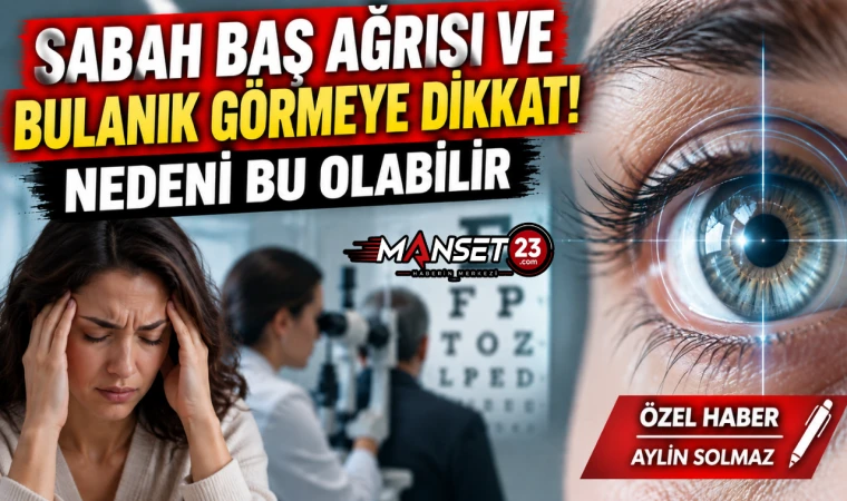 Sabah Baş Ağrısı Ve Bulanık Görmeye Dikkat! Nedeni Bu Olabilir