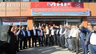 MHP Cizrede yeni hizmet binasını açtı