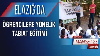 Elazığ’da Öğrencilere Yönelik Tabiat Eğitimi