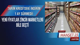 Tarım Kredi'deki İndirim 1 Ay Sürmedi! Yeni Fiyatlar Zincir Marketleri Bile Geçti