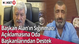 Başkan Alan’ın Sığınmacı Açıklamasına Oda Başkanlarından Destek