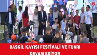 Baskil Kayısı Festivali ve Fuarı Devam Ediyor