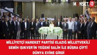 SALİH İLE BÜŞRA ÇİFTİ DÜNYA EVİNE GİRDİ