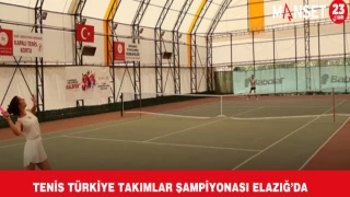 Tenis Türkiye Takımlar Şampiyonası Elazığ’da