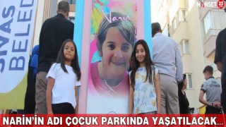 Narin’in Adı Çocuk Parkında Yaşatılacak…