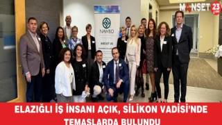 Elazığlı iş insanı Açık, Silikon Vadisi’nde temaslarda bulundu