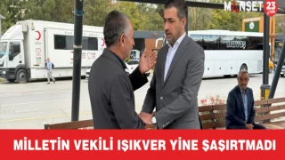 MİLLETİN VEKİLİ SAHADA