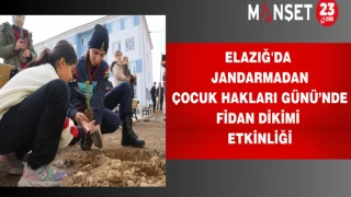 Elazığ’da jandarmadan Çocuk Hakları Gününde örnek davranış