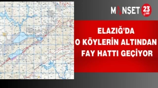 Elazığ’da o köylerin altından fay hattı geçiyor