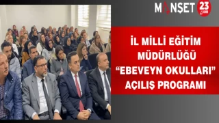 İl Milli Eğitim Müdürlüğü “Ebeveyn Okulları” Açılış Programı