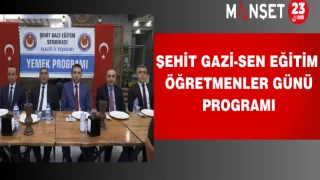 Şehit Gazi-Sen Eğitim, Öğretmenler Günü Programı