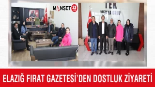 ELAZIĞ FIRAT GAZETESİ’DEN DOSTLUK ZİYARETİ