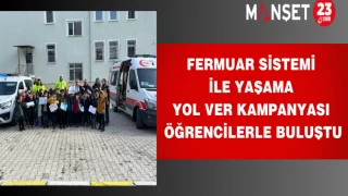 Fermuar Sistemi ile Yaşama Yol Ver Kampanyası Öğrencilerle Buluştu