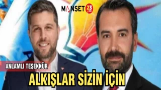 ALKIŞLAR SİZİN İÇİN
