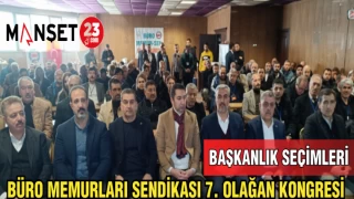 BÜRO MEMURLARI SENDİKASI 7. OLAĞAN KONGRESİ