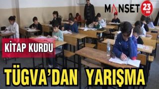 TÜGVA'DAN "KİTAP KURDU" YARIŞMASI