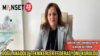 DOĞU ANADOLU TEKNİKERLER FEDERASYONU KURULDU