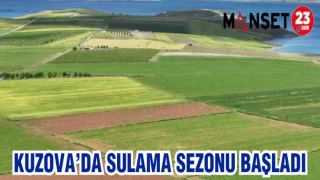 KUZOVA'DA SULAMA SEZONU BAŞLADI
