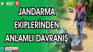 JANDARMA EKİPLERİNDEN ANLAMLI DAVRANIŞ