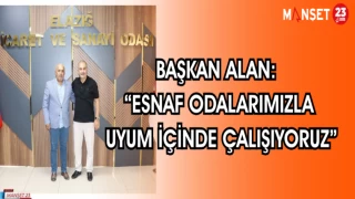 Başkan Alan: “Esnaf Odalarımızla Uyum İçinde Çalışıyoruz”