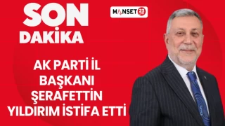 AK Parti Elazığ İl Başkanı Şerafettin Yıldırım Görevinden İstifa Etti