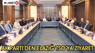 AK Parti’den Elazığ TSO’ya ziyaret