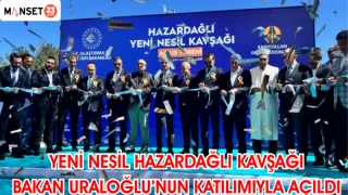 Bakan Uraloğlu'nun Katılımı İle Hazardağlı Kavşağı’nın Açılışı Yapıldı