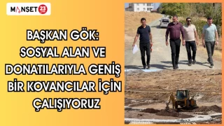 BAŞKAN GÖK: SOSYAL ALAN VE DONATILARIYLA GENİŞ BİR KOVANCILAR İÇİN ÇALIŞIYORUZ