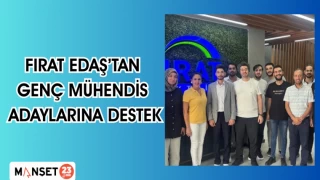Fırat EDAŞ’tan genç mühendis adaylarına destek