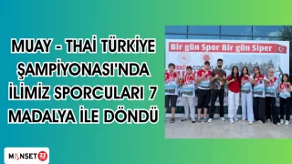 Muay Thai Türkiye Şampiyonası’nda ilimiz sporcuları 7 madalya ile döndü
