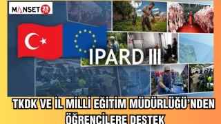 TKDK ve İl Milli Eğitim Müdürlüğü’nden öğrencilere destek