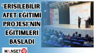 “Erişilebilir Afet Eğitimi Projesi”nin Eğitimleri Başladı