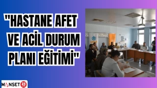 "Hastane Afet ve Acil Durum Planı Eğitimi"