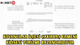 Kovancılar ilçesi Çakırkaş Ermeni Kilisesi Turizme Kazandırılıyor!