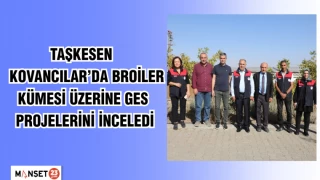 Taşkesen, Kovancılar’da Broiler Kümesi Üzerine GES Projelerini inceledi