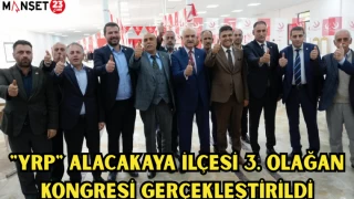 "YRP" Alacakaya İlçesi 3. Olağan Kongresi Gerçekleştirildi
