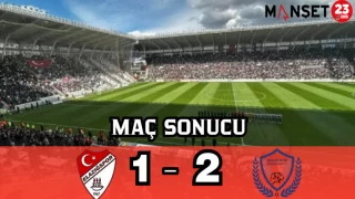 SEZA Ç. ELAZIĞSPOR 1 - 2 SİNCAN BLD. ANKARASPOR MAÇ SONUCU