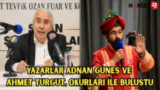 Yazarlar Adnan Güneş ve Ahmet Turgut, Okurları İle Buluştu