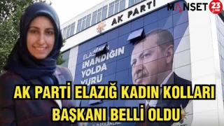 AK Parti Elazığ Kadın Kolları Başkanı Belli Oldu